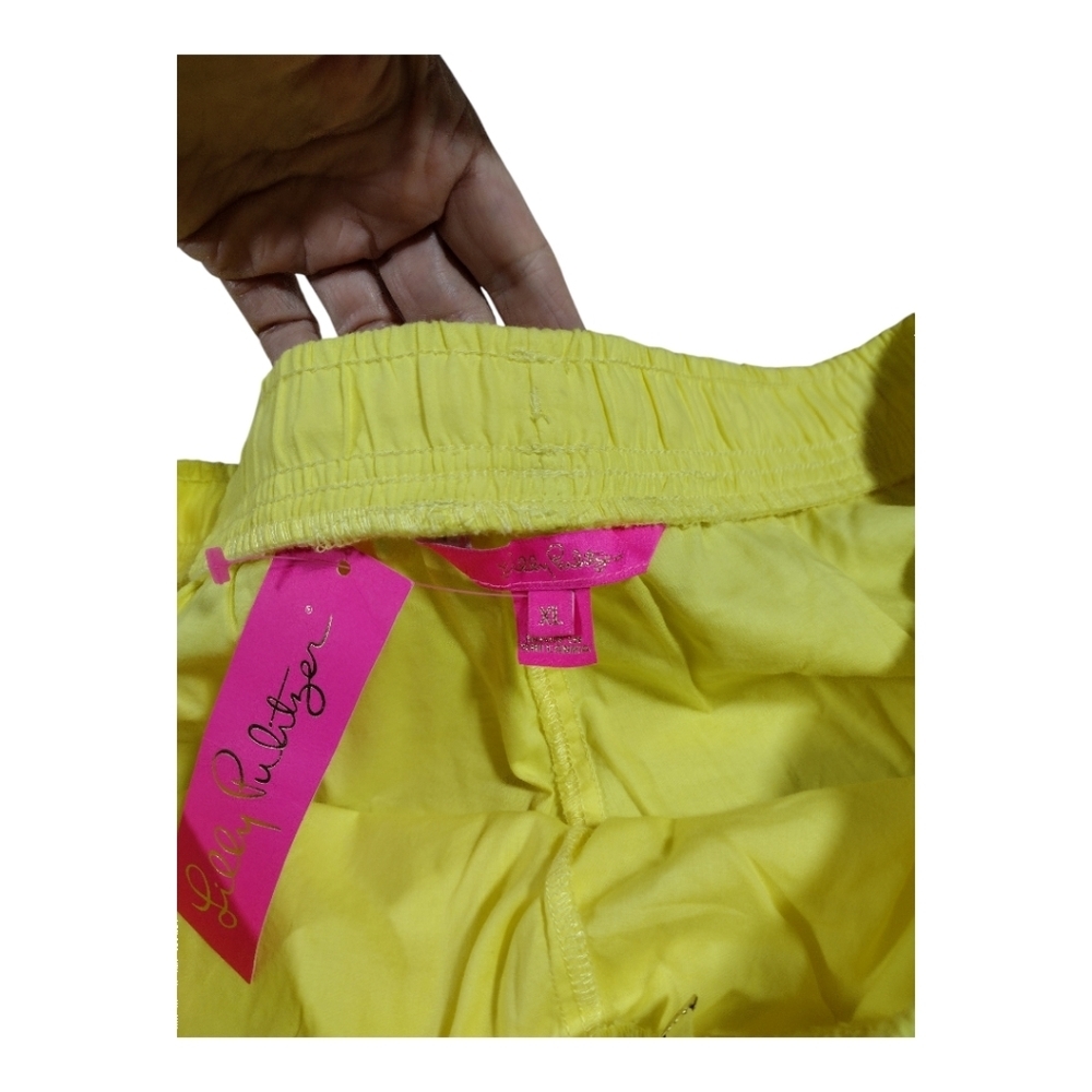 Lilly Pulitzer Katia‎ Embroidered Short Watch Hill Yellow - Picture 8 of 14
